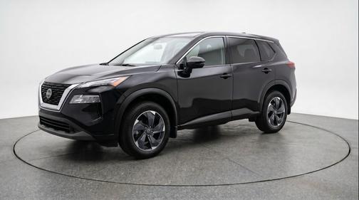 Super Black 2025 Nissan Rogue SV