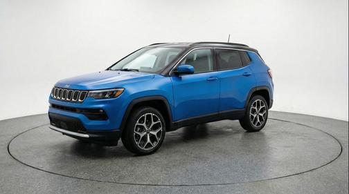 Hydro Blue Pearlcoat 2025 Jeep Compass Limited