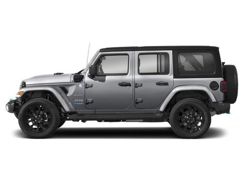 Silver Zynith Clearcoat 2023 Jeep Wrangler 4xe Sahara