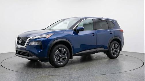 Deep Ocean Blue Pearl 2025 Nissan Rogue SV