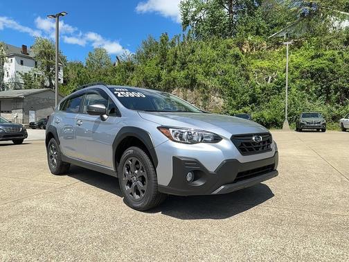Ice Silver 2023 Subaru Crosstrek Sport