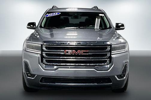 Satin Steel Metallic 2022 GMC Acadia AT4