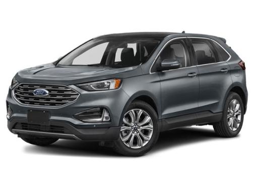 Lithium Gray 2021 Ford Edge Titanium