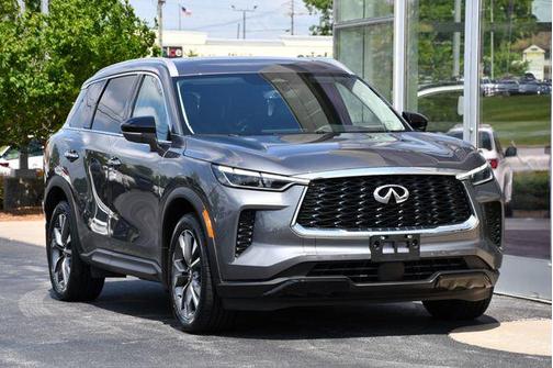 Graphite Shadow 2023 INFINITI QX60 Luxe