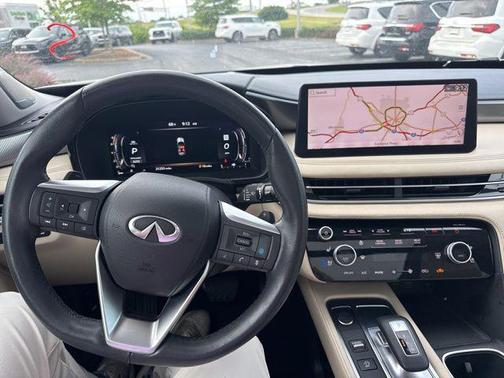 Majestic White 2023 INFINITI QX60 Luxe