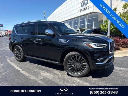 Mineral Black 2023 INFINITI QX80 SENSORY AWD