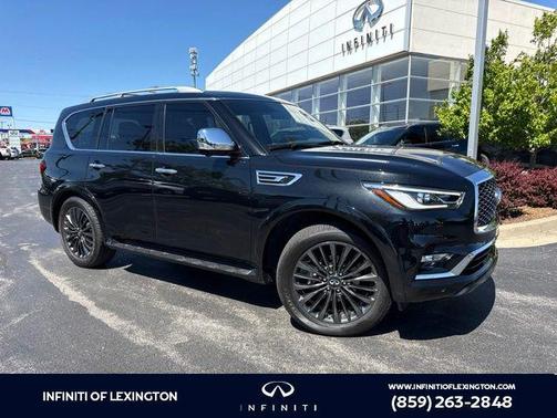 Mineral Black 2023 INFINITI QX80 SENSORY AWD