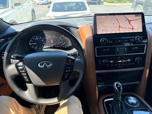 Mineral Black 2023 INFINITI QX80 SENSORY AWD