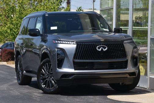 Dynamic Metal/Black Obsidian 2026 INFINITI QX80 AUTOGRAPH AWD
