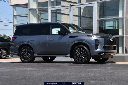 Dynamic Metal/Black Obsidian 2026 INFINITI QX80 AUTOGRAPH AWD
