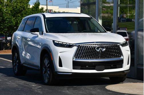 Radiant White 2026 INFINITI QX60 PURE FWD