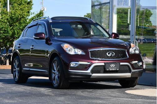 Midnight Garnet 2017 INFINITI QX50 Base