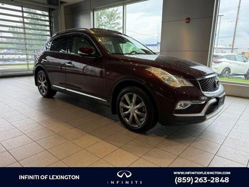 Midnight Garnet 2017 INFINITI QX50 Base