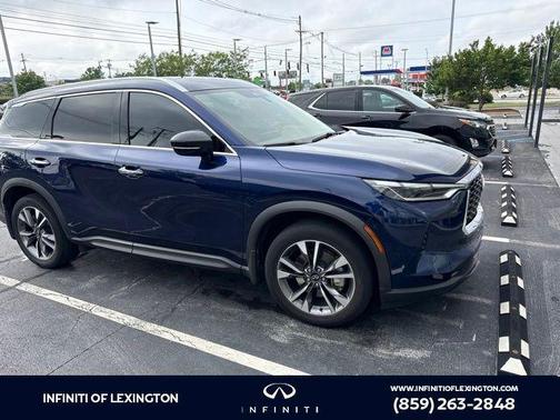 Grand Blue 2023 INFINITI QX60 Luxe