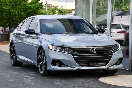 Gray 2022 Honda Accord Sport 1.5T