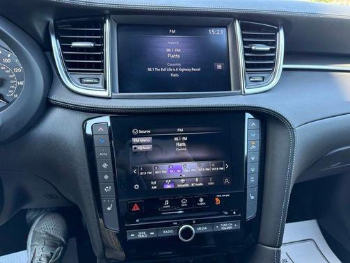 Black Obsidian 2025 INFINITI QX55 LUXE