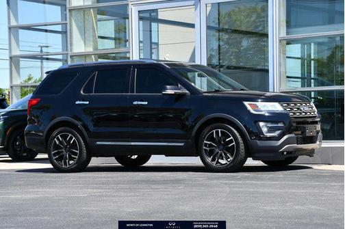 Shadow Black 2016 Ford Explorer Limited