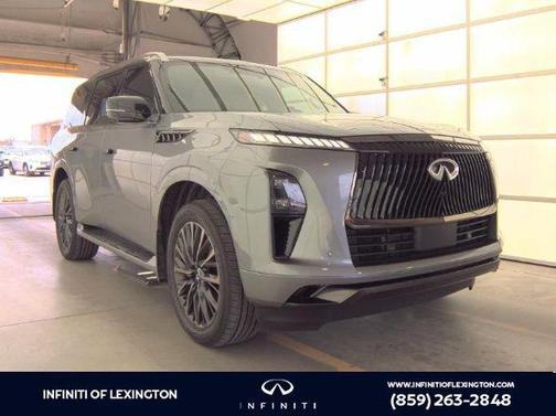 Dynamic Metal/Black Obsidian 2026 INFINITI QX80 AUTOGRAPH AWD