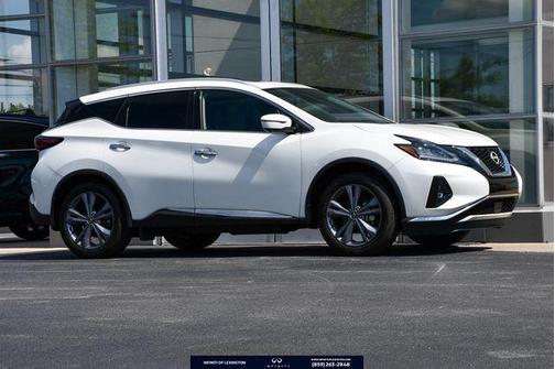 Pearl White Tricoat 2024 Nissan Murano Platinum Intelligent AWD