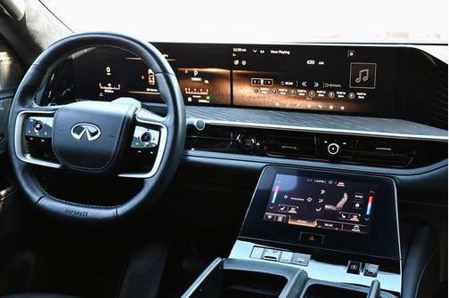 Mineral Black 2025 INFINITI QX80 AUTOGRAPH AWD