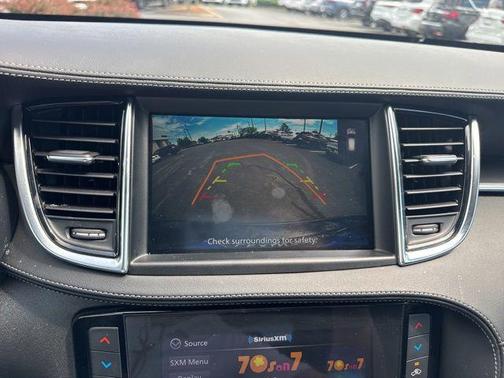 Black Obsidian 2025 INFINITI QX50 Luxe AWD