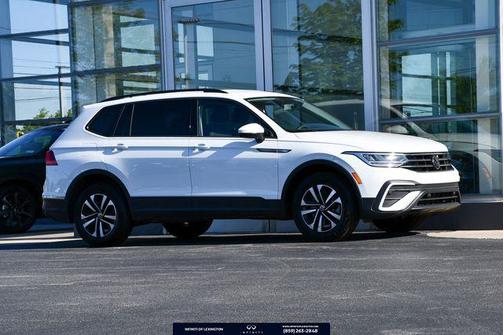 Pure White 2022 Volkswagen Tiguan 2.0T S