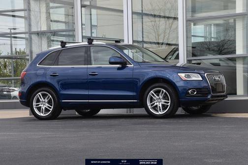 Blue 2016 Audi Q5 2.0T Premium Plus