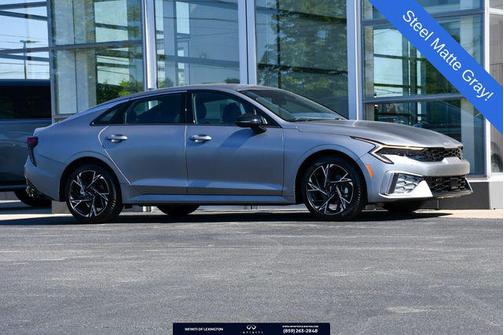 Steel Matte Gray 2025 Kia K5 GT-Line
