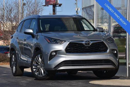 Celestial Silver Metallic 2021 Toyota Highlander Platinum