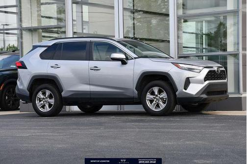 Silver Sky Metallic 2025 Toyota RAV4 XLE