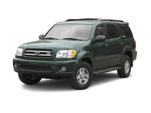 Green 2002 Toyota Sequoia Limited