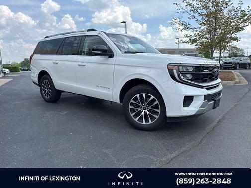 Oxford White 2025 Ford Expedition Max Platinum