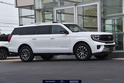 Oxford White 2025 Ford Expedition Max Platinum