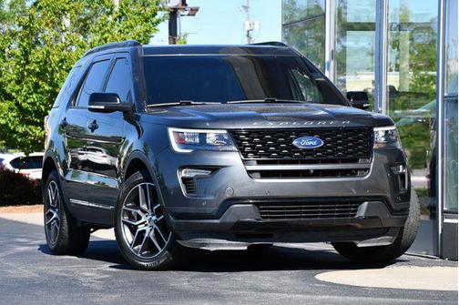 Magnetic 2018 Ford Explorer Sport
