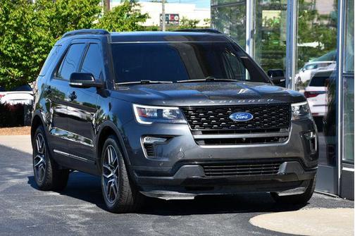 Magnetic 2018 Ford Explorer Sport