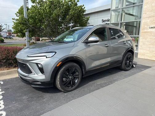 Moonstone Gray Metallic 2024 Buick Encore GX Sport Touring