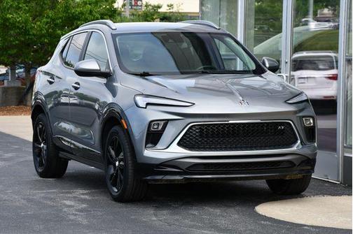 Moonstone Gray Metallic 2024 Buick Encore GX Sport Touring