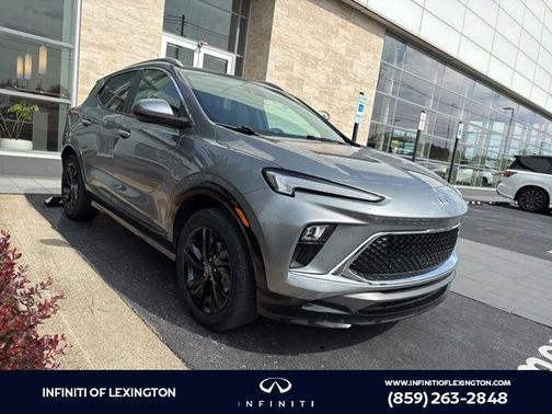 Moonstone Gray Metallic 2024 Buick Encore GX Sport Touring