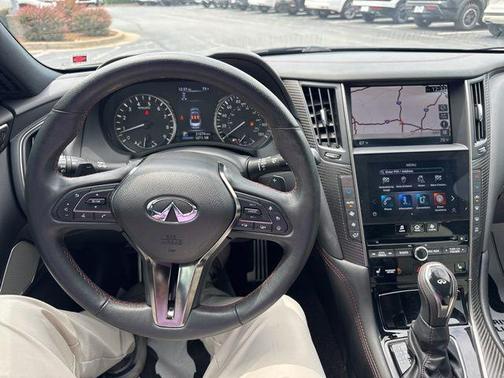 Black Opal Metallic 2023 INFINITI Q50 3.0t RED SPORT 400