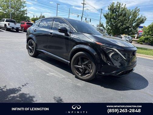 Black Diamond Pearl 2024 Nissan ARIYA PLATINUM+