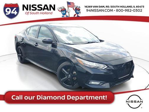 Black 2022 Nissan Sentra SR