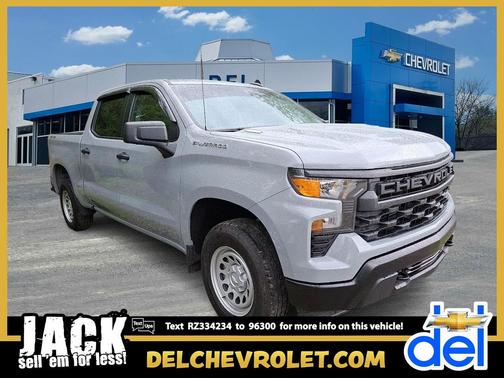 Slate Gray Metallic 2024 Chevrolet Silverado 1500 WT