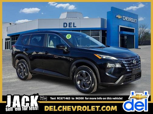 Super Black 2024 Nissan Rogue SV