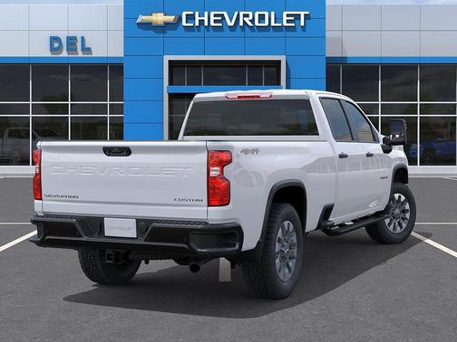 Summit White 2026 Chevrolet Silverado 2500 Custom