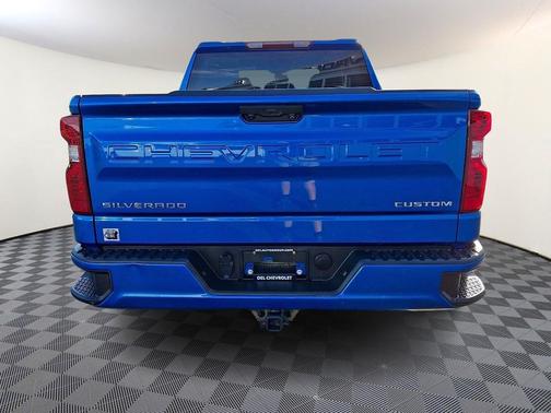 Glacier Blue Metallic 2023 Chevrolet Silverado 1500 Custom