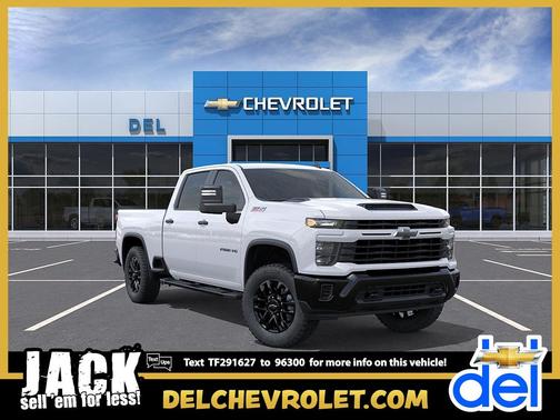 Summit White 2026 Chevrolet Silverado 2500 Custom