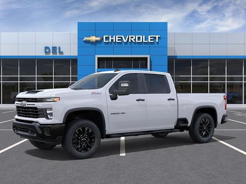 Summit White 2026 Chevrolet Silverado 2500 Custom