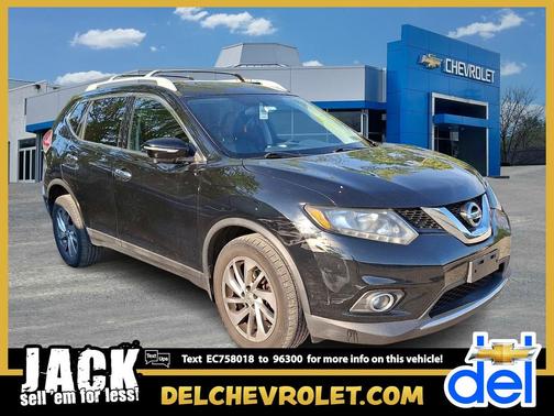 Super Black 2014 Nissan Rogue SL