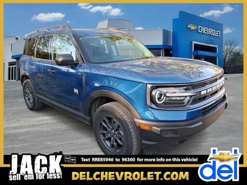 ATLAS BLUE METALLIC 2024 Ford Bronco Sport Big Bend
