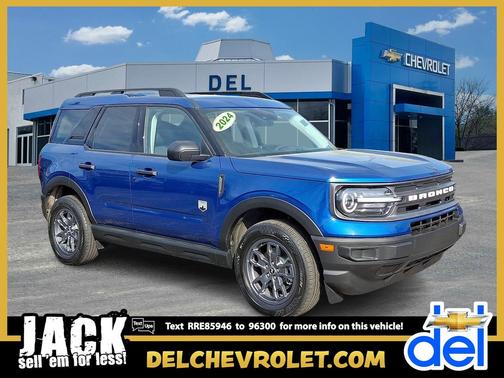 ATLAS BLUE METALLIC 2024 Ford Bronco Sport Big Bend